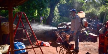Continúan los operativos de lucha contra el dengue en distintos barrios de Posadas