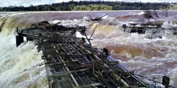 Comenzaron las obras para reconstruir las pasarelas de la Garganta del Diablo