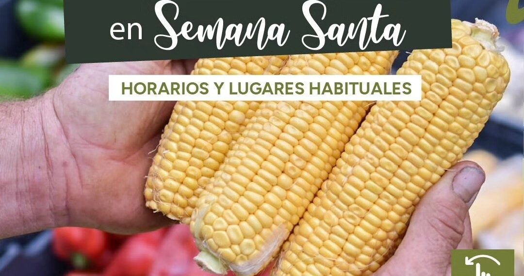 Semana Santa: estos son los puntos de ventas de ferias francas y mercados de la soberanía alimentaria