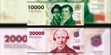 Los nuevos billetes de $10 mil y $20 mil entrarán en vigencia en junio próximo