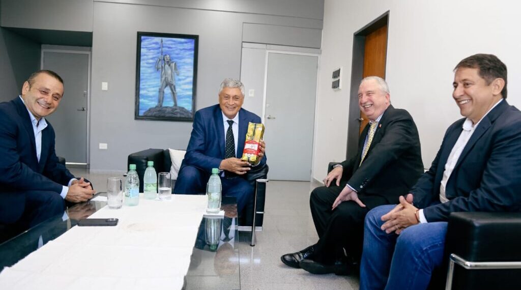 Passalacqua mantuvo una reunión estratégica con el presidente de la Asamblea Legislativa de Río Grande Do Sul