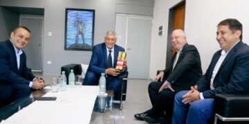 Passalacqua mantuvo una reunión estratégica con el presidente de la Asamblea Legislativa de Río Grande Do Sul