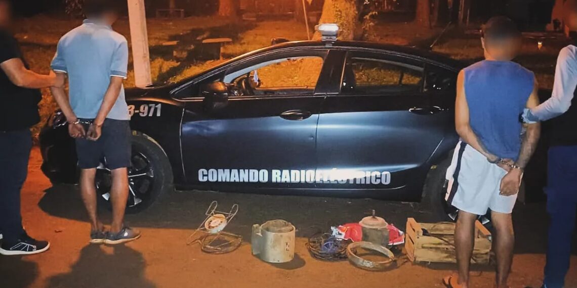 La Policía detuvo a otros dos robacables, esta vez en Oberá