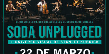 Música para Volar interpretará el Unplugged de Soda Stereo con imágenes de Stanley Kubrick