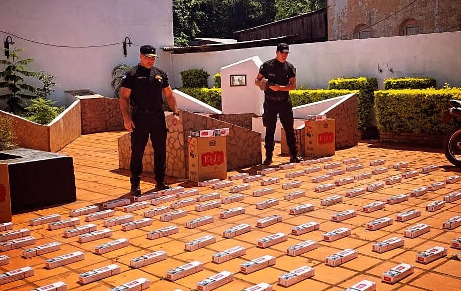 Patrullas rurales incautaron droga, cigarrillos y electrónica de contrabando