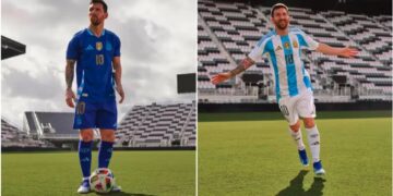 Presentaron las nuevas camisetas de la selección argentina: los sutiles guiños al título en el Mundial de Qatar