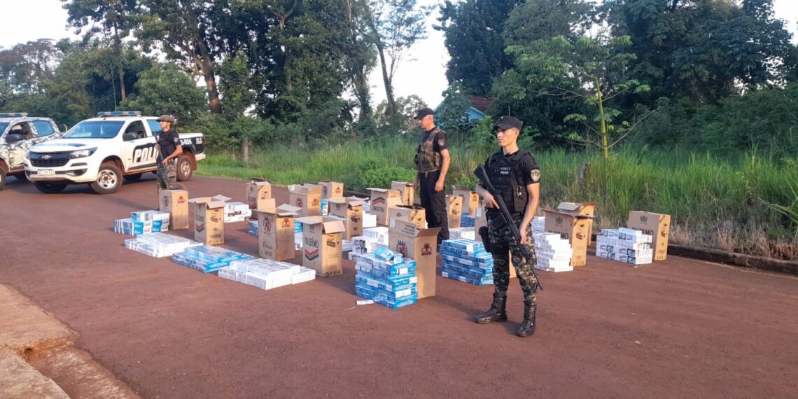 Más de 17 millones de pesos de cigarrillos de contrabando secuestrados por la Policía