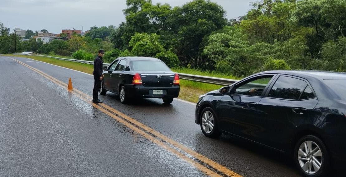 Controles preventivos viales en rutas de Misiones: 25 alcoholemias positivas