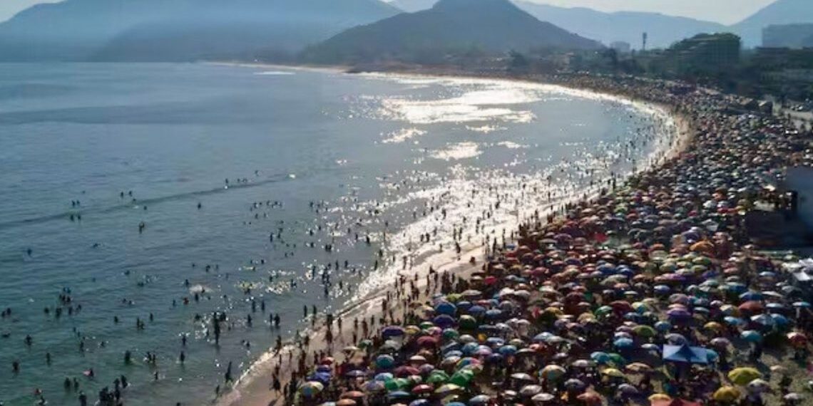 62,3°C en Río de Janeiro: récord de sensación térmica sin precedentes en 10 años