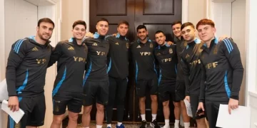 Sin Messi, la Selección argentina se prepara para los amistosos