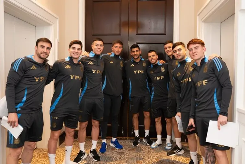Sin Messi, la Selección argentina se prepara para los amistosos