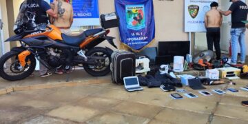 Desbarataron un búnker de objetos robados y secuestraron marihuana: hay dos detenidos