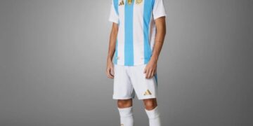 Filtraron el modelo de camiseta que podría lucir la selección argentina para la Copa América