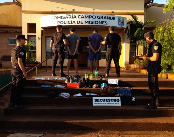 Atraparon a dos hombres que robaron una billetera de un auto y salieron de gira: gastaron en bebidas y ropas
