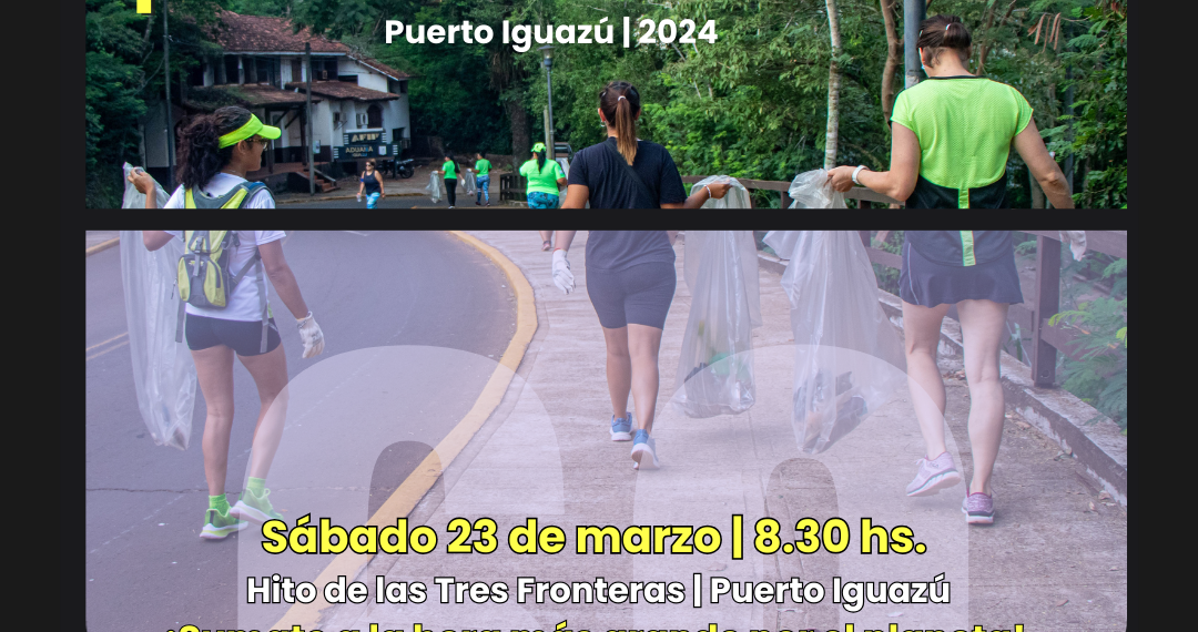 Iguazú: Se viene una nueva edición del “Plogging por el Planeta”