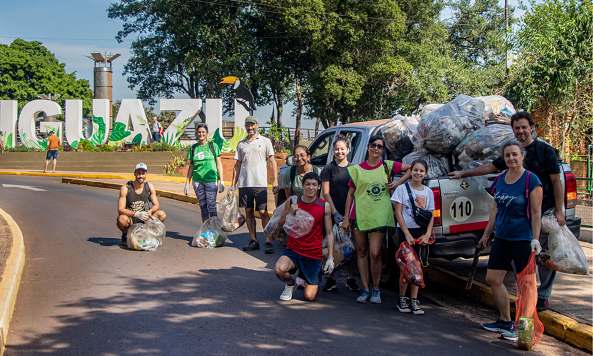 Este sábado se realiza el “Plogging por el Planeta” en Iguazú
