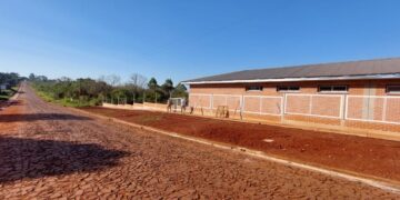 Ultiman detalles para que puedan mudarse al nuevo edificio de la Escuela 606 de Santa María