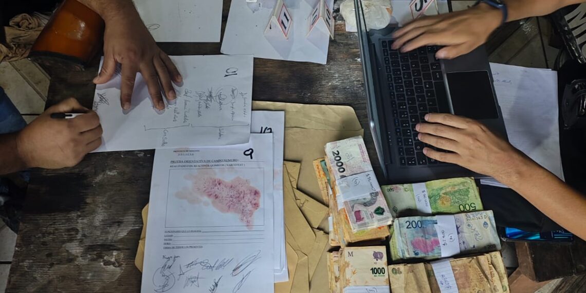Narcomenudeo: Incautaron droga valuada en cerca de 4 millones de pesos en Salto Encantado