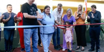 Passalacqua inauguró la ampliación del CAPS del barrio Estación de Apóstoles, hecha con fondos provinciales