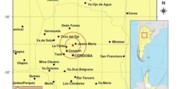 Un fuerte sismo afectó a varias ciudades de Córdoba