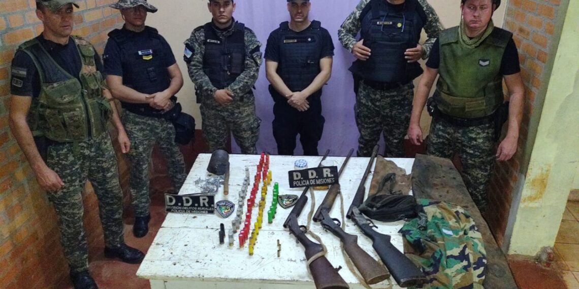 Desarticulan un refugio de cazadores furtivos en Santiago de Liniers