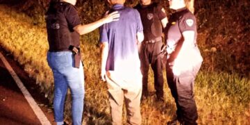Rescataron a un agricultor de 76 años que se lesionó cosechando yerba durante la noche
