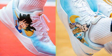 Messi y Goku: las zapatillas de una figura del básquet que causaron furor