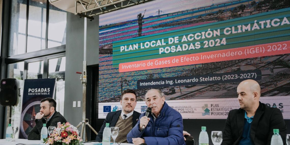 Posadas presentó su Inventario de Gases de Efecto invernadero