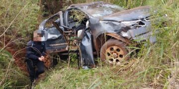 Falleció tras despistar en 25 de Mayo