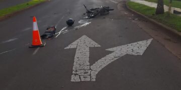 Un motociclista perdió la vida tras despistar en Oberá