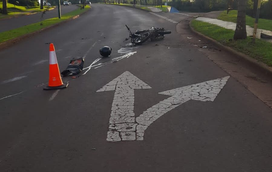 Un motociclista perdió la vida tras despistar en Oberá