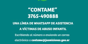 “Contame”: una línea de WhatsApp de asistencia a víctimas de abuso infantil