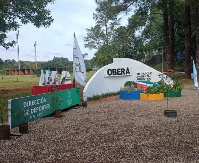 Oberá cuenta con el Primer Parque Olímpico Ambiental de Argentina
