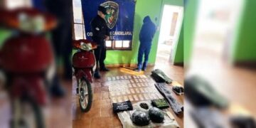 Implicado en el robo de una caja fuerte, cayó con más de dos kilos de marihuana en Garupá