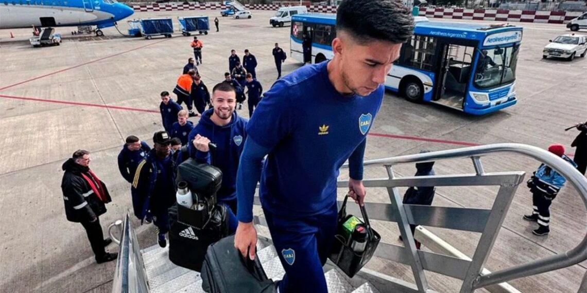 Por el paro, Boca no pudo volver de Paraguay tras el triunfo por la Copa Sudamericana