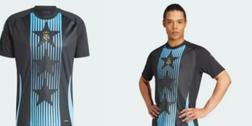 Así será la camiseta “pre-match” que usaría la selección argentina en la Copa América