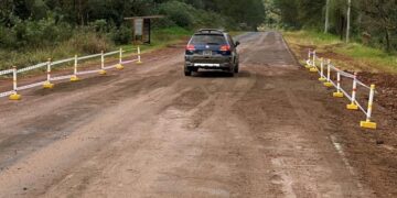 Ruta provincial 6: reparan el tramo dañado a 16 kilómetros de la ruta nacional 12