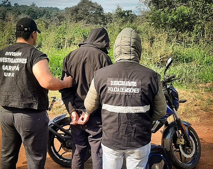 Arrestaron a un hombre que robó una moto de 5 millones y la quiso vender por 100 mil pesos