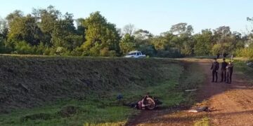 Motociclista murió al despistar en Olegario Víctor Andrade