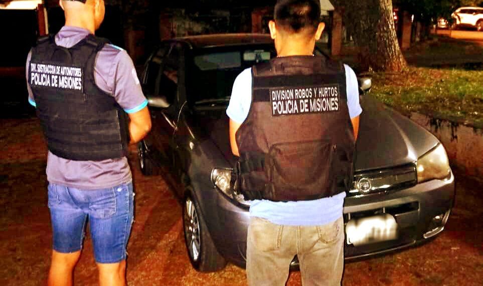 En recorridas preventivas en el barrio Kennedy de Posadas hallaron un auto robado en Buenos Aires