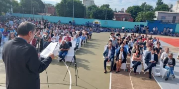 Centenario de la Epet 1: con un acto recordaron hoy el aniversario