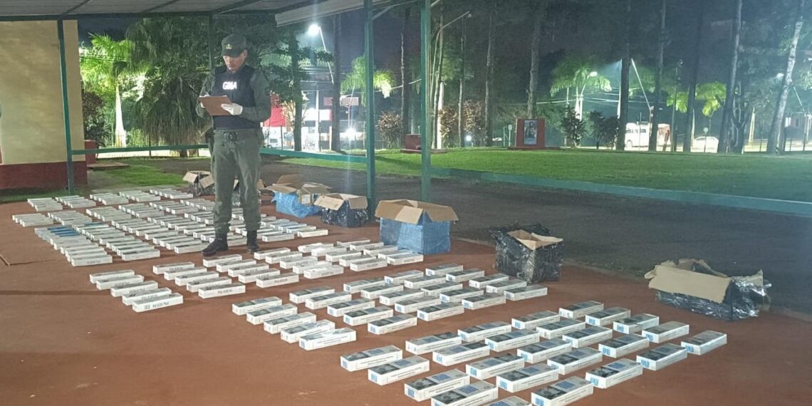 San Vicente: decomisan mercadería de contrabando valuada en más de 164 millones de pesos