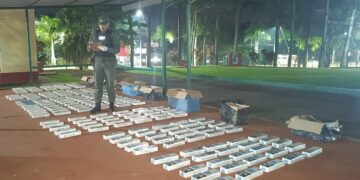 San Vicente: decomisan mercadería de contrabando valuada en más de 164 millones de pesos