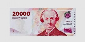 Ya se sabe cuándo estarán en circulación los nuevos billetes de $20.000