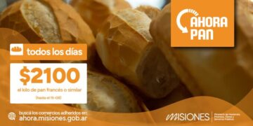 Ahora Pan: el programa actualiza su valor de referencia máximo, que pasará a ser $2.100 hasta el 15 de agosto