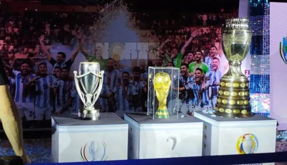 Las copas que ganó la Scaloneta llegan a Posadas