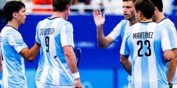 Los Leones empataron 1-1 con India en su segundo partido