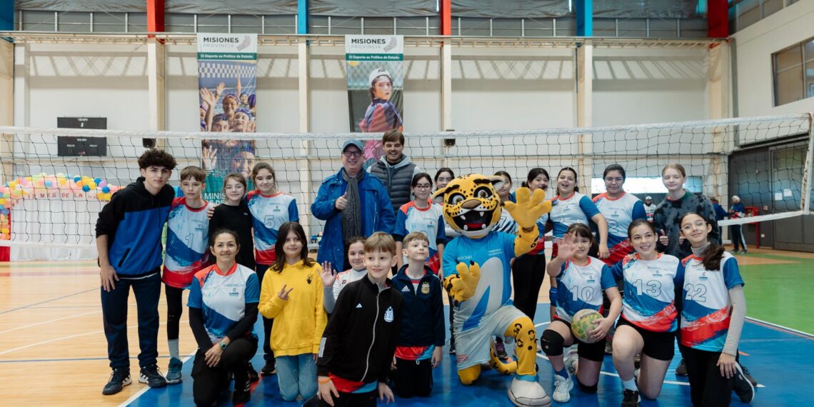 Passalacqua participó en el encuentro de escuelas de iniciación deportiva en el Cepard