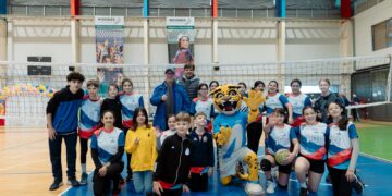 Passalacqua participó en el encuentro de escuelas de iniciación deportiva en el Cepard