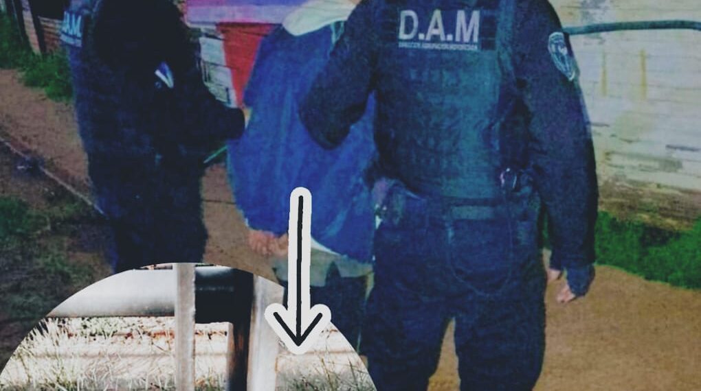 Arrestaron a un hombre que quitó los bulones y se robo una baranda de la costanera